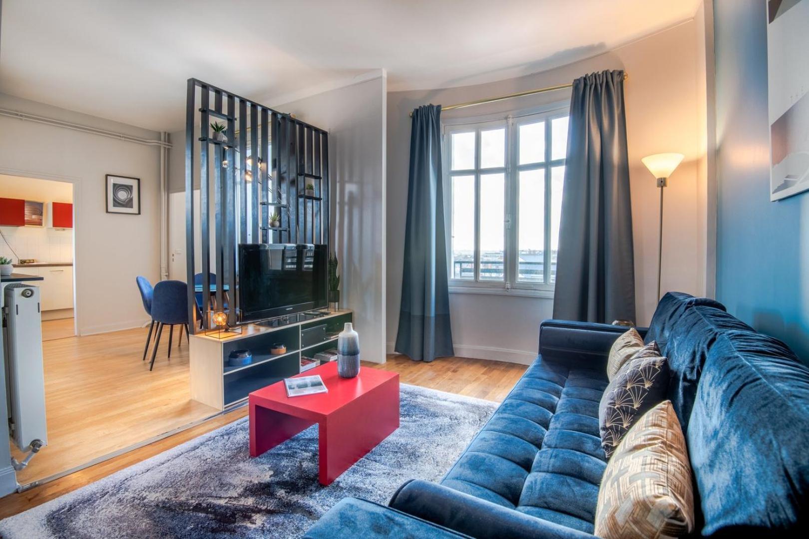 Design Apartment Place De La Liberte Tours Bagian luar foto